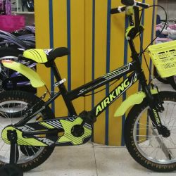BMX 12 16 KING BLACK YELLOW